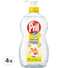 [ㅋㅍ]프릴 베이킹소다 주방세제 퓨어 레몬, 700ml, 4개( 14,700원, 38% 할인)
