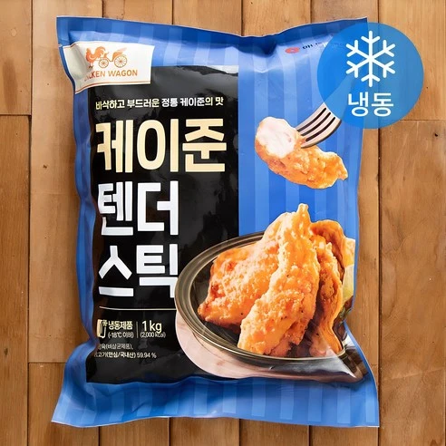 [ㅋㅍ]마니커 케이준 텐더스틱 (냉동), 1kg, 1개( 11,800원, 22% 할인)
