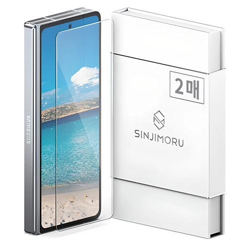 [ㅋㅍ]신지모루 0.2mm 지문인식 강화유리 휴대폰 액정보호필름 2p, 1세트( 6,730원, 23% 할인)