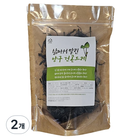 [ㅋㅍ]도담들 삶아서 말린 양구 건곤드레, 100g, 2개( 14,280원, 36% 할인)
