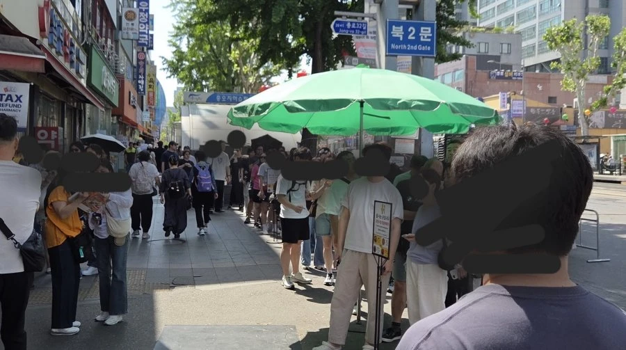 오늘 광장시장 인기 가게들.jpg