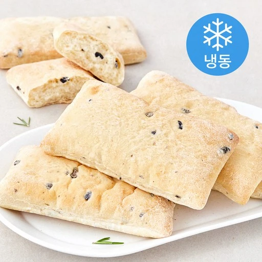 [ㅋㅍ]베키아에누보 이탈리안 올리브 치아바타 8개입 (냉동), 800g, 1개( 7,730원, 29% 할인)