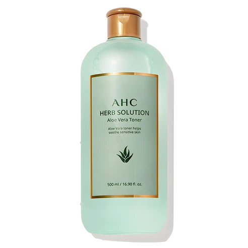 [ㅋㅍ]AHC 허브 솔루션 알로에 베라 토너, 500ml, 1개( 7,630원, 28% 할인)