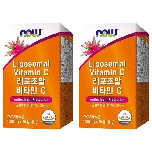 [ㅋㅍ]나우푸드 리포조말 비타민C 30p, 36g, 2개( 32,300원, 18% 할인)