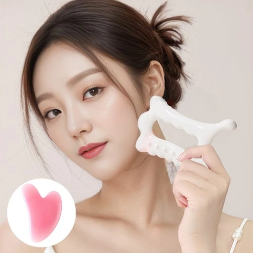 [ㅋㅍ][여신괄사] V라인 페이스 바디 2개세트 경락 괄사, 화이트, 1세트( 8,900원, 27% 할인)