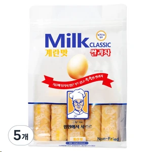 [ㅋㅍ]밀크클래식쌀과자 계란맛, 240g, 5개 ( 8320원 )