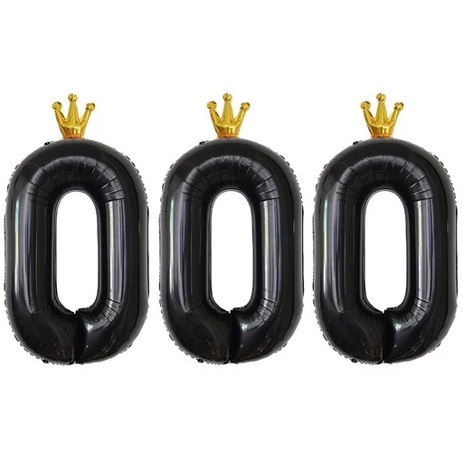 [ㅋㅍ]조이파티 숫자 0 은박 왕관 풍선 왕관 90cm( 8,460원, 38% 할인)