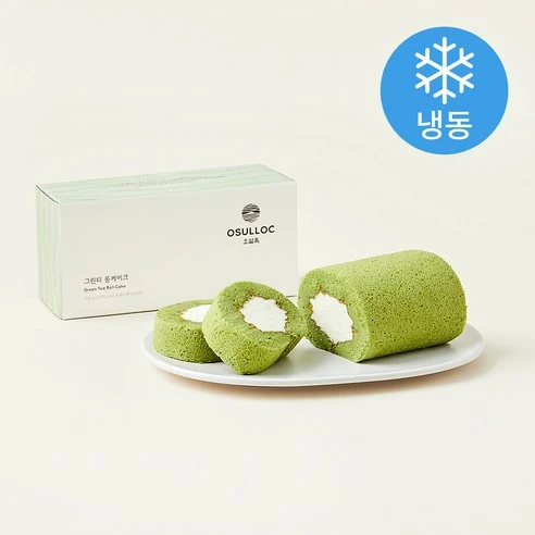 [ㅋㅍ]오설록 그린티 롤케익 (냉동), 350g, 1개, 350g × 1개( 17,900원, 10% 할인)