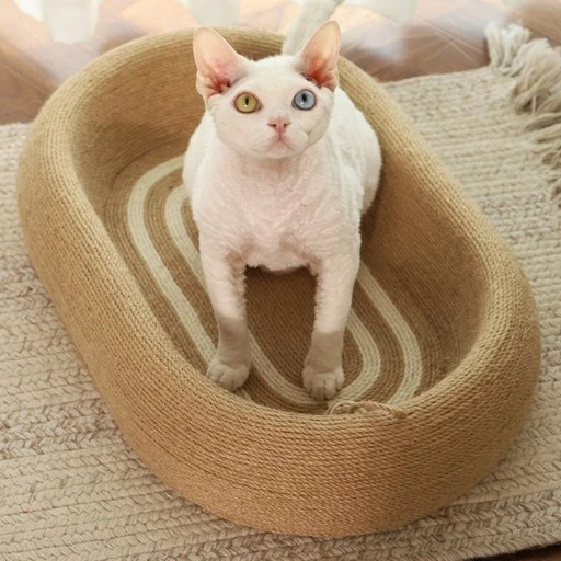 [ㅋㅍ]MEOW 고양이스크래쳐 사이잘삼 움푹원형 스크래처( 18,710원, 19% 할인)