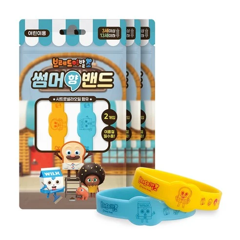 [ㅋㅍ]아텍스 브레드이발소 썸머향밴드 2p, 혼합색상, 3개( 5,050원, 33% 할인)