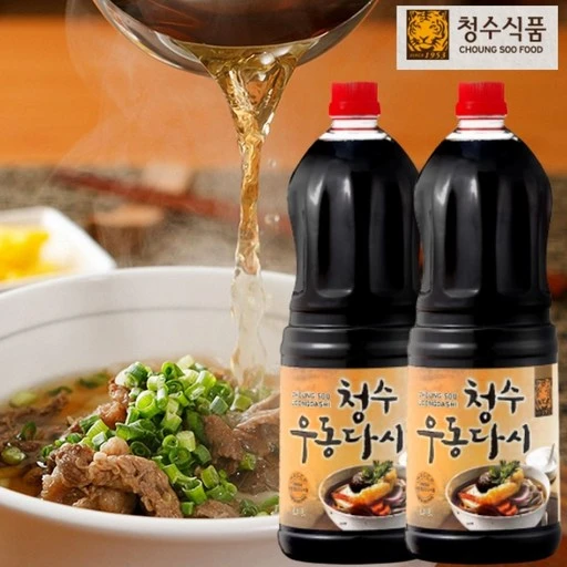 [ㅋㅍ]청수식품 우동다시 소스, 1.8L, 4개( 28,600원, 29% 할인)