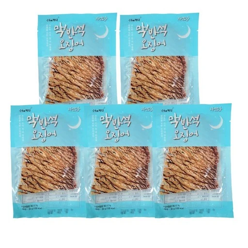 [ㅋㅍ]더먹다 자연오감 맥반석오징어, 30g, 5개( 9,640원, 22% 할인)