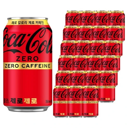 [ㅋㅍ]코카콜라 제로제로, 350ml, 24개, 350ml × 24개( 11,830원, 38% 할인)