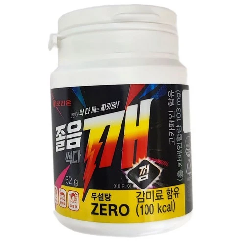 [ㅋㅍ]오리온 졸음싹다깨 껌, 62g, 3개, 62g × 3개( 4,870원, 36% 할인)