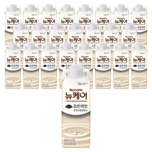 [ㅋㅍ]뉴케어 완전 균형영양식 검은깨맛, 200ml, 24개, 200ml × 24개( 38,690원, 12% 할인)