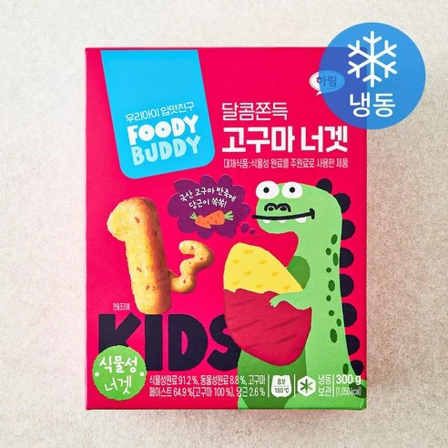 [ㅋㅍ]푸디버디 달콤쫀득 고구마너겟 (냉동), 300g, 1개( 4,220원, 24% 할인)