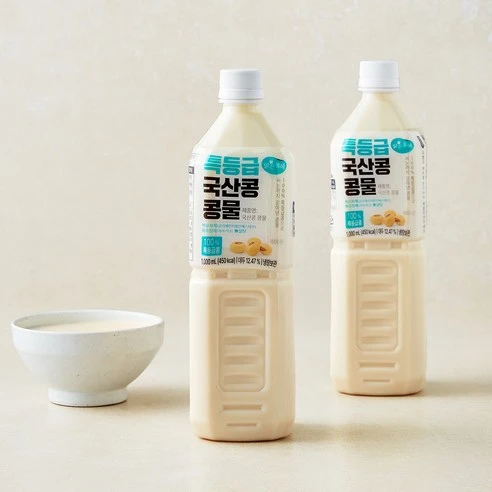 [ㅋㅍ]맑은물에 특등급 국산콩 콩물, 1L, 2개, 1L × 2개( 8,780원, 13% 할인)