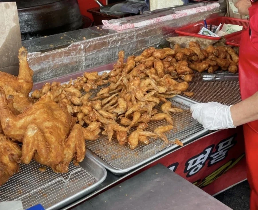 1.8kg 토종닭 치킨 15000원에 파는 집