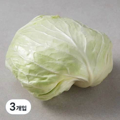 [ㅋㅍ]국내산 양배추, 1개입, 3개, 1개입 × 3개( 5,790원, 14% 할인)
