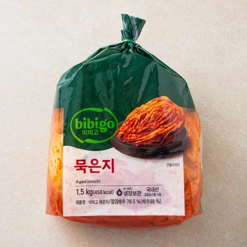 [ㅋㅍ]비비고 묵은지, 1.5kg, 1개, 1.5kg × 1개( 17,800원, 10% 할인)