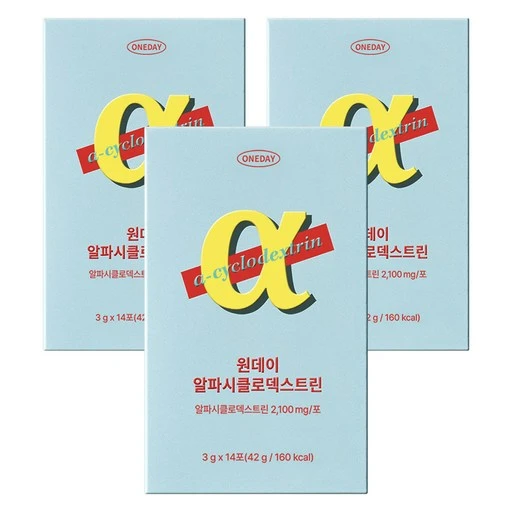[ㅋㅍ]데이즈온 원데이 알파시클로덱스트린 14p, 42g, 3개( 19,260원, 21% 할인)