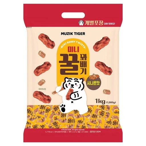 [ㅋㅍ]미니 꿀 꽈배기 시나몬, 1kg, 1개( 7,010원, 20% 할인)