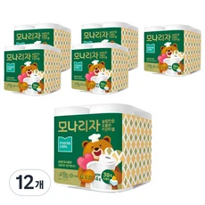 [ㅋㅍ]모나리자 주방을부탁해 놀랄만큼도톰한 3겹 천연펄프 키친타올 130매, 4개입, 12개( 51,260원 )