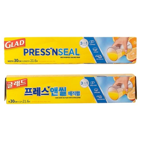 [ㅋㅍ]글래드 프레스앤씰 매직랩 일반형, 1개, 2개, 1개 × 2개( 13,600원, 25% 할인)