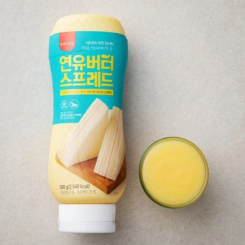 [ㅋㅍ]삼립 연유버터 스프레드, 500g, 1개, 500g × 1개( 6,180원, 12% 할인)