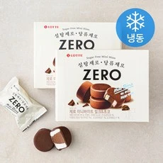 [ㅋㅍ]롯데제로 미니바이트 밀크 앤 초코 아이스크림 (냉동), 380ml, 1개( 6,400원, 18% 할인)