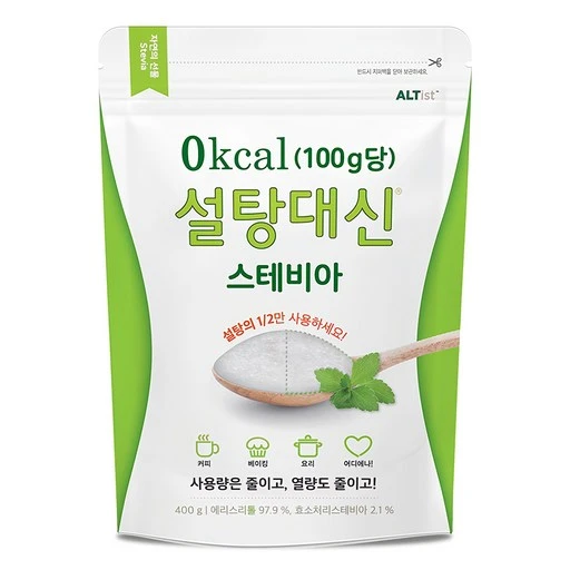 [ㅋㅍ]설탕대신 스테비아, 400g, 1개( 3,300원, 29% 할인)