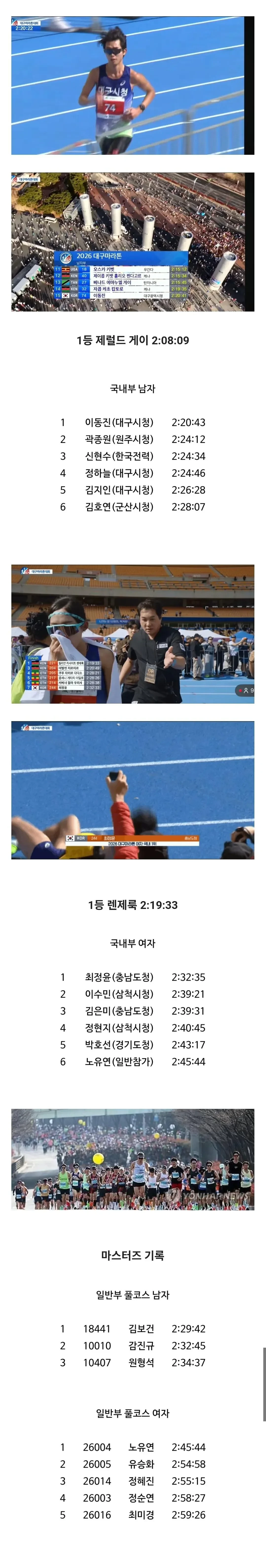심각한 한국 마라톤 근황 ㄷㄷ..jpg
