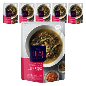 [ㅋㅍ]추가할인  더미식 시래기 된장국, 350g, 6개 ( 8800원 )