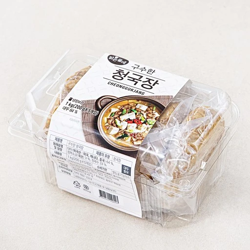 [ㅋㅍ]맑은물에 구수한 청국장, 200g, 5입( 8,100원, 38% 할인)