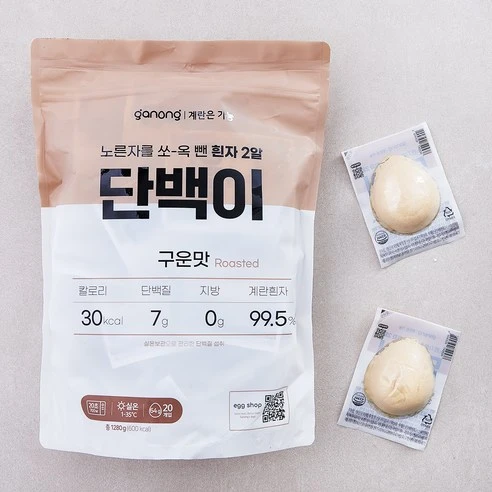 [ㅋㅍ]가농 구운맛 단백이, 20구, 1개, 20구 × 1개( 13,420원, 34% 할인)