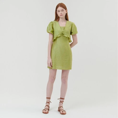 [ㅋㅍ]ROSE CORSAGE TOP & MINI DRESS SET( 117,090원, 38% 할인)
