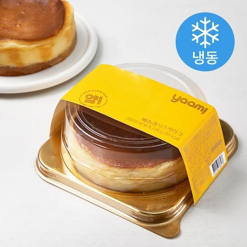 [ㅋㅍ]얌!(YAAM!) 바스크 치즈케익 (냉동), 290g, 1개, 290g × 1개( 8,900원, 19% 할인)