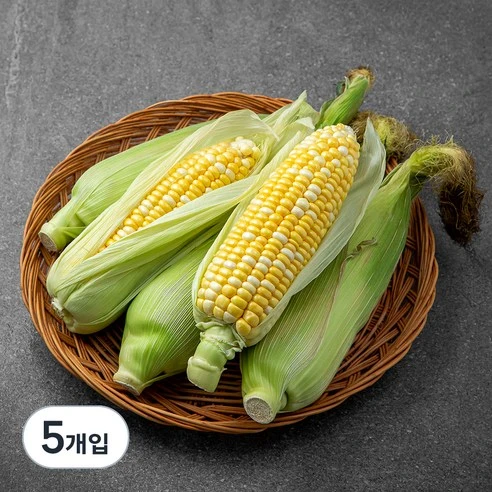 [ㅋㅍ]국내산 초당옥수수(14cm), 5개입, 1개, 5개입 × 1개( 5,900원, 46% 할인)