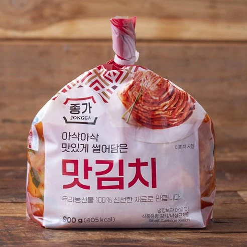 [ㅋㅍ]종가 아삭아삭 맛있게 썰어담은 맛김치, 900g, 1개, 900g × 1개( 9,310원, 25% 할인)