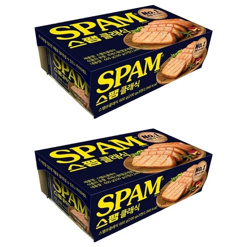 [ㅋㅍ]스팸 클래식, 200g, 6개, 200g × 6개( 13,810원, 19% 할인)