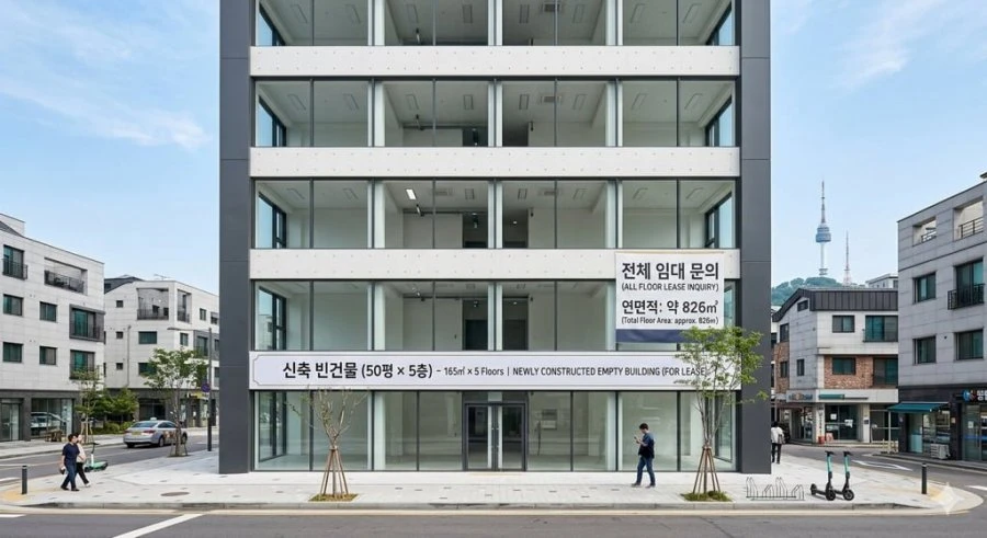방금 신축 5층짜리 건물주가 되었습니다.JPG