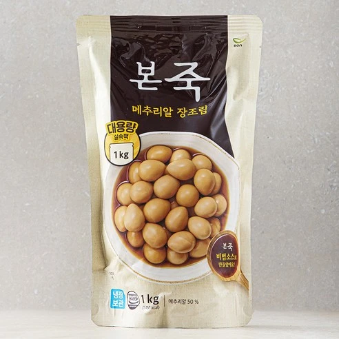 [ㅋㅍ]본죽 메추리알 장조림, 1kg, 1개, 1kg × 1개( 7,630원, 24% 할인)
