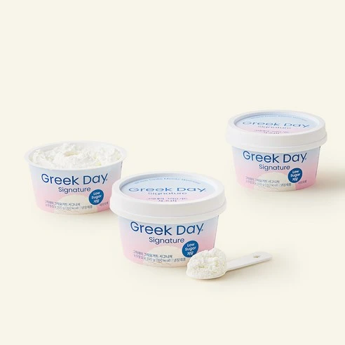 [ㅋㅍ]그릭데이 그릭요거트 시그니처, 100g, 3개, 100g × 3개( 8,480원, 21% 할인)
