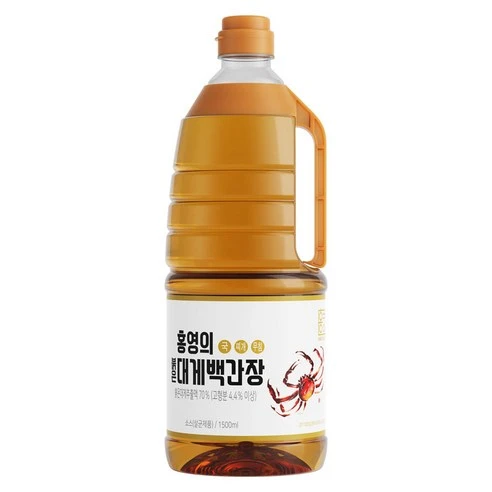 [ㅋㅍ]홍영의 붉은대게 백간장, 1.5L, 1개, 1.5L × 1개( 18,420원, 21% 할인)
