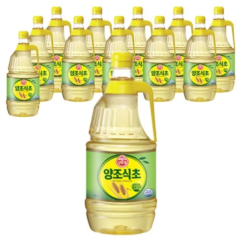 [ㅋㅍ]오뚜기 양조 식초, 1.8L, 12개( 17,280원, 32% 할인)