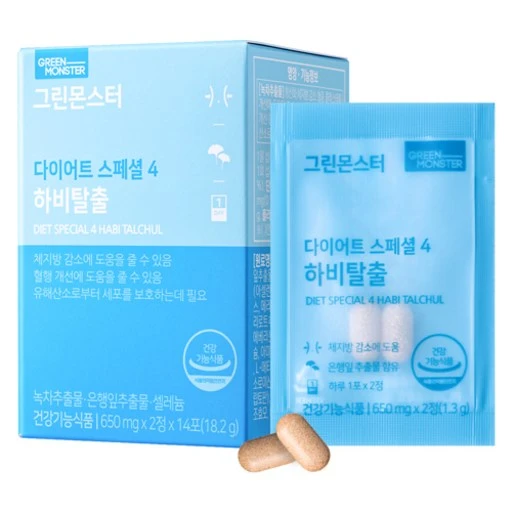 [ㅋㅍ]그린몬스터 다이어트 스페셜 4 하비탈출, 18.2g, 1개( 10,900원, 22% 할인)