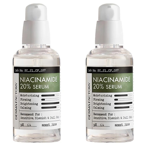[ㅋㅍ]더마팩토리 나이아신아마이드 20% 세럼, 80ml, 2개, 80ml × 2개( 19,450원, 14% 할인)
