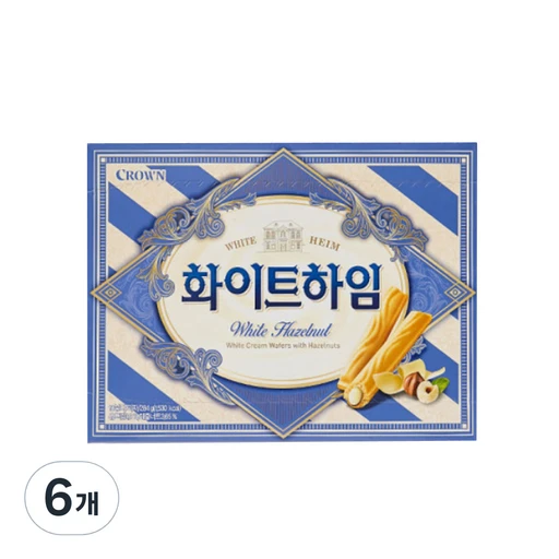 [ㅋㅍ]크라운 화이트 하임, 284g, 6개( 14,470원, 31% 할인)