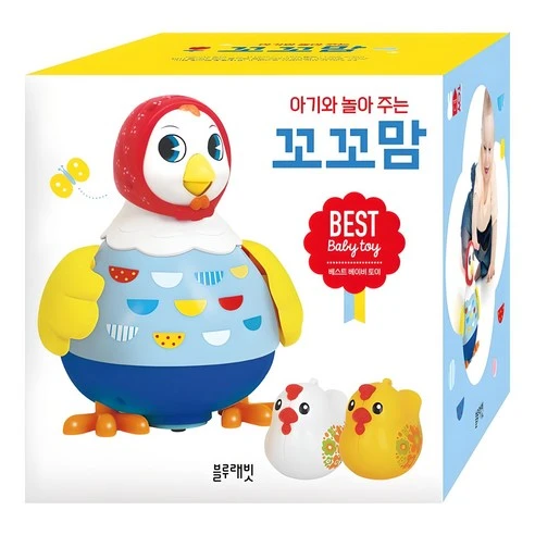[ㅋㅍ]아기와 놀아 주는 꼬꼬맘, 상세 설명 참조, 블루래빗, 혼합 색상( 29,280원, 18% 할인)