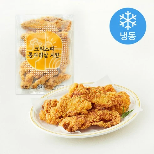 [ㅋㅍ]상도푸드 크리스피 통다리살 치킨 (냉동), 1kg, 1개, 1kg × 1개( 7,450원, 46% 할인)